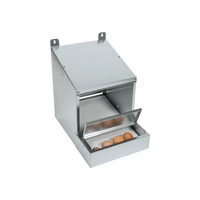 Galvanized chicken nest box / laying nest for hens - Ovaiole