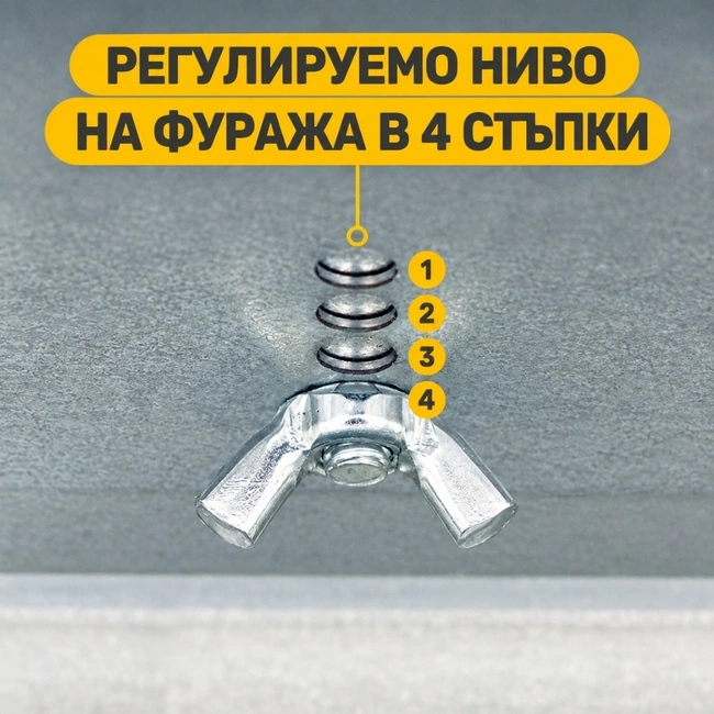 Хранилка за птици с индивидуални отвори - ROBUST®